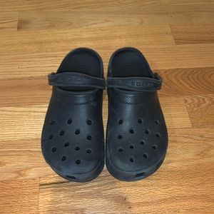 Navy Blue Crocs